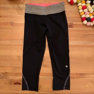 Lululemon Run: Track Time Crop leggings